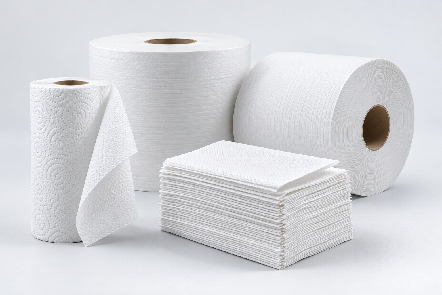 Rollos y toallas de papel